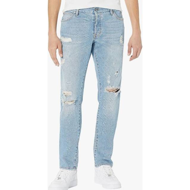 Just cavalli jeans distressed side studded 38 super slim, made in italy rrp £698