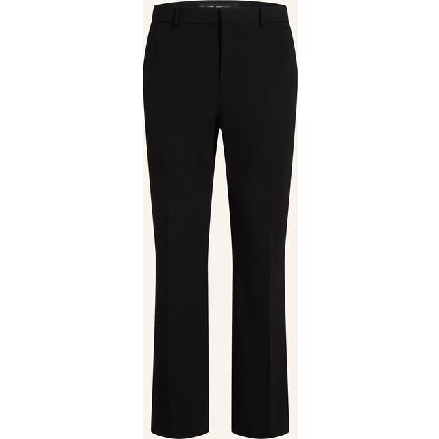 Karl Lagerfeld, Tailored Punto Pants, Man, Black, Size: 30