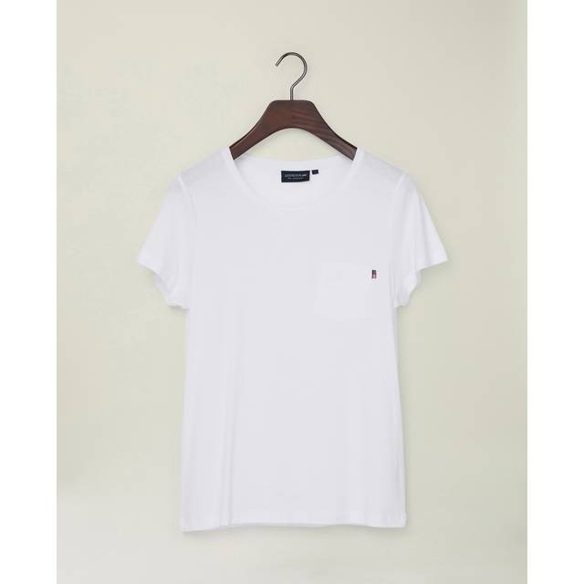 Lexington - Topp Ashley Jersey Tee - Vit