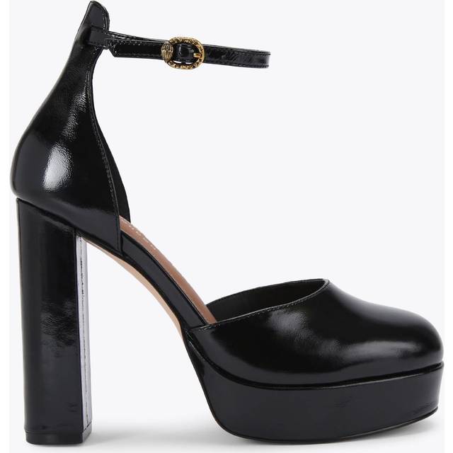 Shoreditch Platform Sandals - BLACK - Taking inspiration from its vibrant London surroundings, Kurt Geiger London delivers a collection of lively trainers, heels and more with playful and lively style intentions.