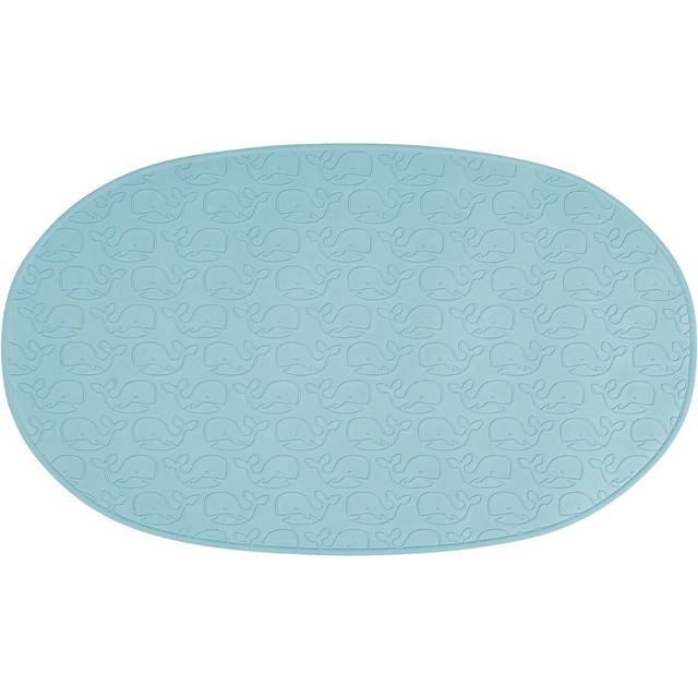 MyHappyBath Mat – babybadmatta, halkfri yta med valmotiv, 42 x 25 cm