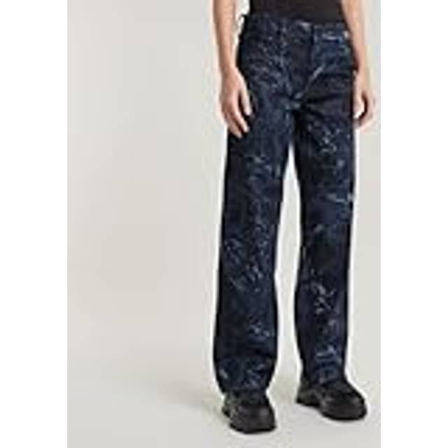 Judee Low Waist Loose Jeans - Medium blue - Women - 30-34