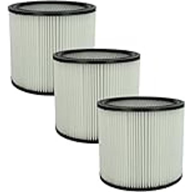 Vhbw - Set 3x Filters Replacement for ShopVac 90304, 903-04-00, 126282903041, 903-04, 026282290038 for Vacuum Cleaner - Cartridge Filter