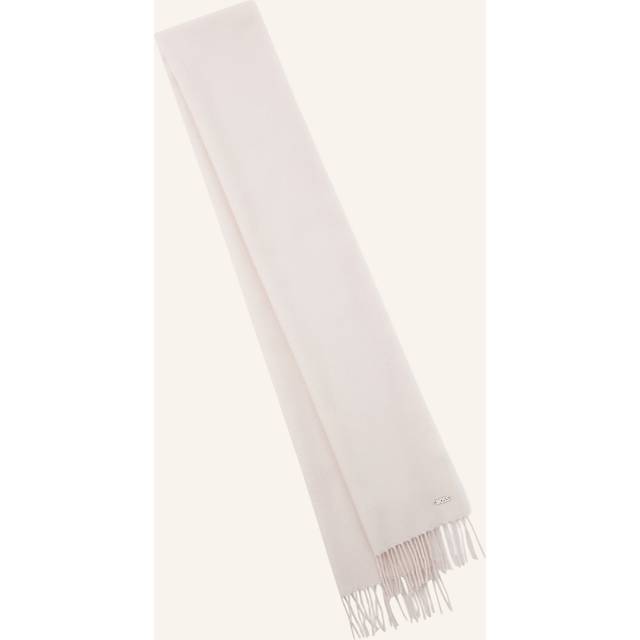 Boss Scarf For Women Made In Italy In Wool Twill 50517216 Color Nude