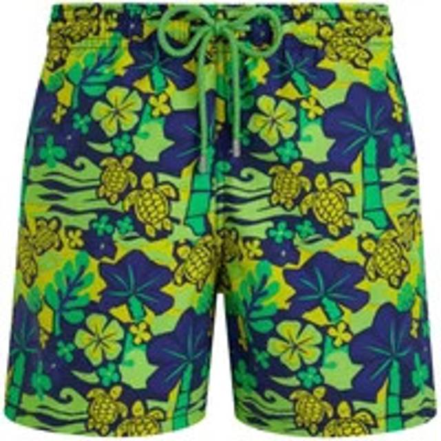 Vilebrequin, Badkläder, Herr, XL, Monoi Turtles Badshorts för Herrar - multicolor (XL)