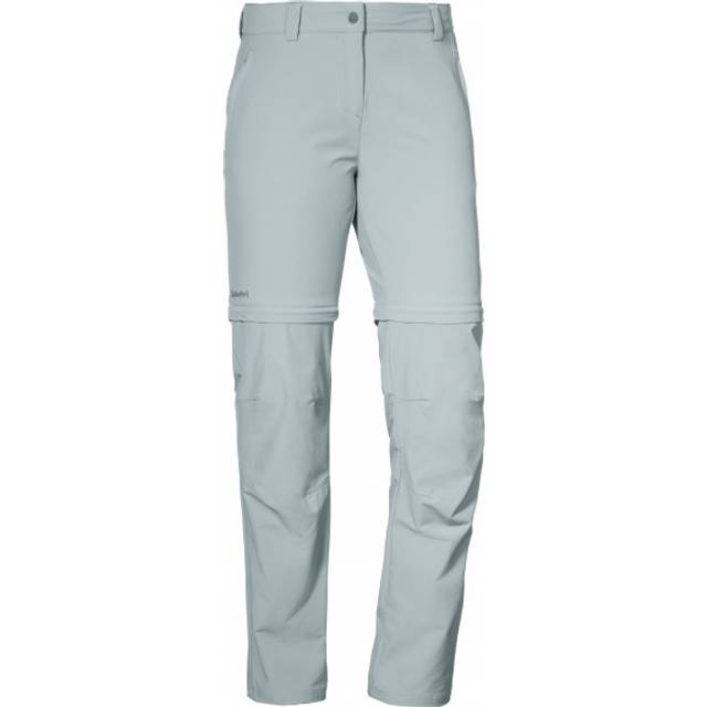 Schöffel - Women's Pants Ascona Zip Off - Walking trousers size 38 - Regular, grey