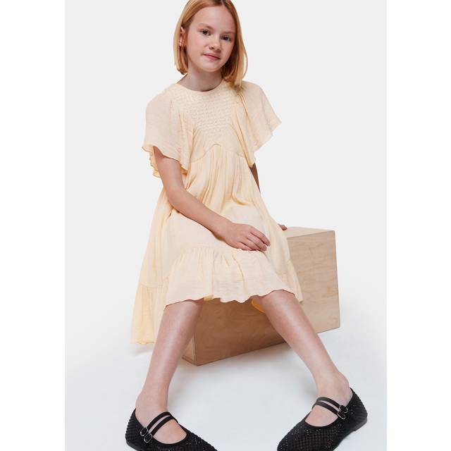 Whistles Kids' Willa Smocked Dress