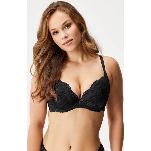 Gossard Superboost Plunge Bra Black - 32C