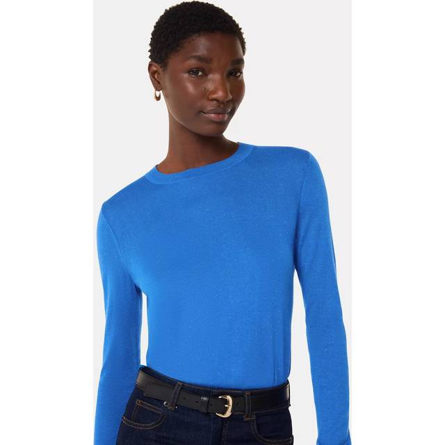 Whistles Annie Sparkle Crew Neck Jumper