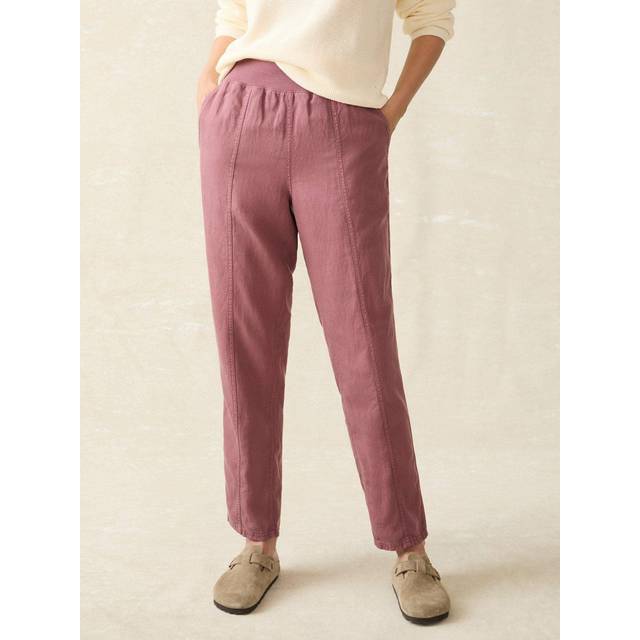Faherty Arlie Linen-Blend Pant