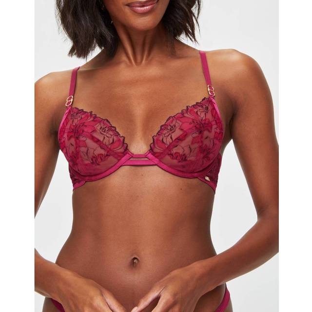 Knickerbox Marilyn Non Pad Plunge Bra, Multi 38D
