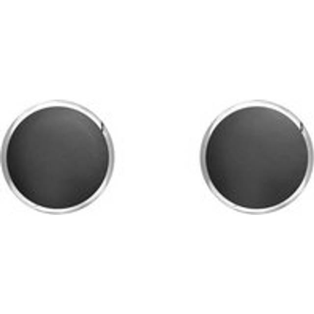Sterling Silver Hematite 5mm Classic Small Round Stud Earrings