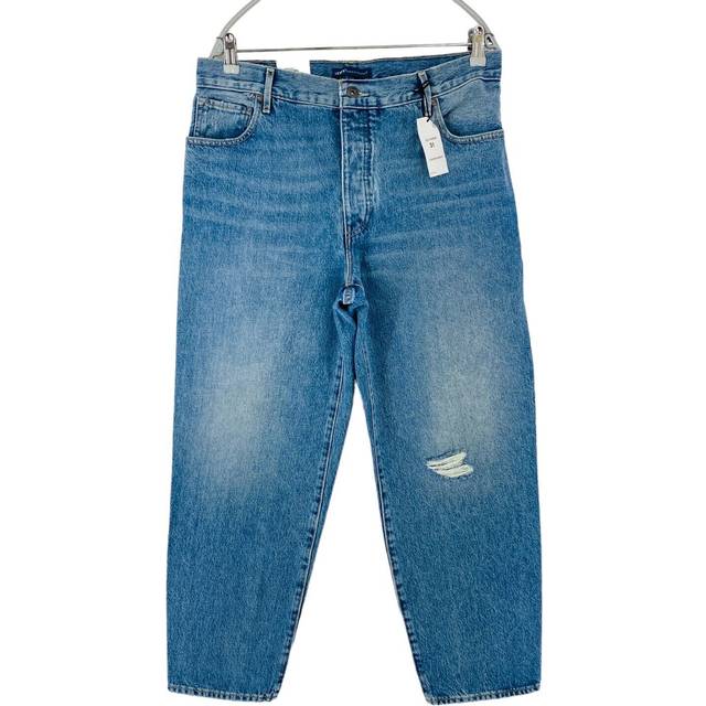 Levi's made & crafted jane crop women blue relaxed tapered fit jeans w31