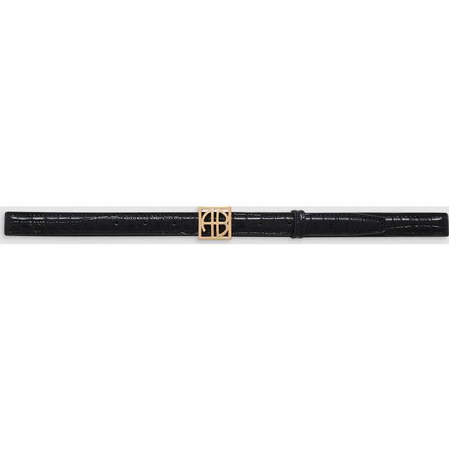 Monogram Belt - Black Embossed M/l - M/L