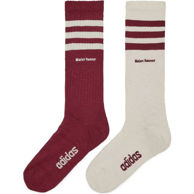 Adidas Ori Adidas Originals | x Wales Bonner Sock | white socks White M - WONWHI/CBURGU