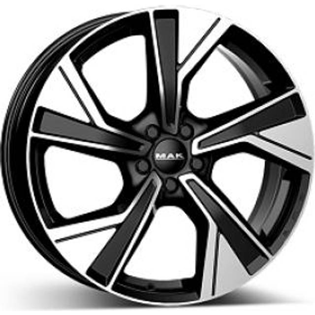 MAK Malmö Dark Black / Polished 7,5X18 5/108 ET46 CB63,4