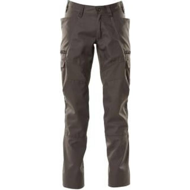 Mascot Trousers with Stretch Inserts and Thigh Pockets - Dark Anthracite 82C47 ( - dark anthracite
