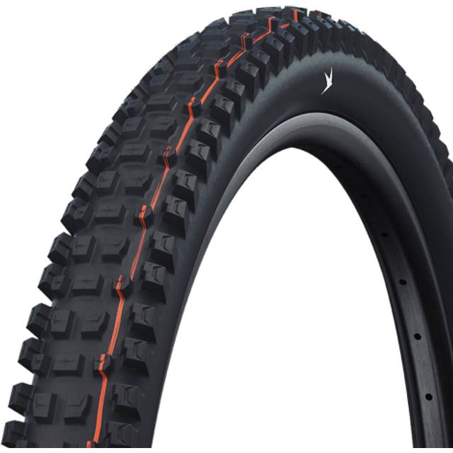 Schwalbe MTB cykeldäck – 27,5 x 2,50-63-584 – mer grepp, mer komfort och mer säkerhet – radial, e-cykeldäck, E-MTB-däck, MTB-däck