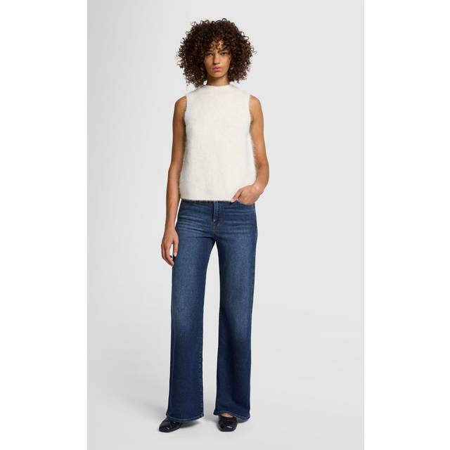 7 For All Mankind - Lotta Cisco - Wide Leg Jeans - dark blue