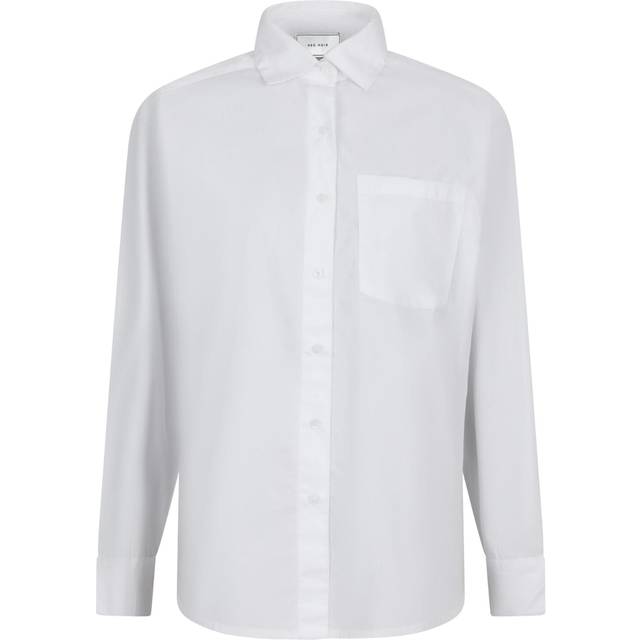 Neo Noir Dalma C Poplin Shirt Dam Långärmade Blusar Stl. 42 - Från Magasin - White (42)