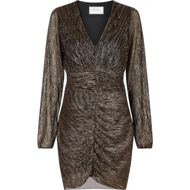 Neo Noir Wallis Glitz Dress Dam Korta Klänningar Stl. 42 - Från Magasin - Bronze (42)