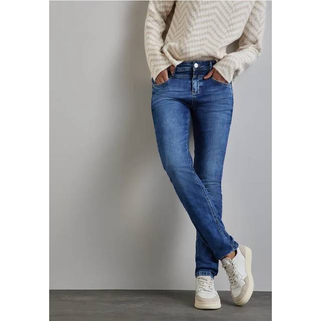 Jeans im Casual Fit - Blau