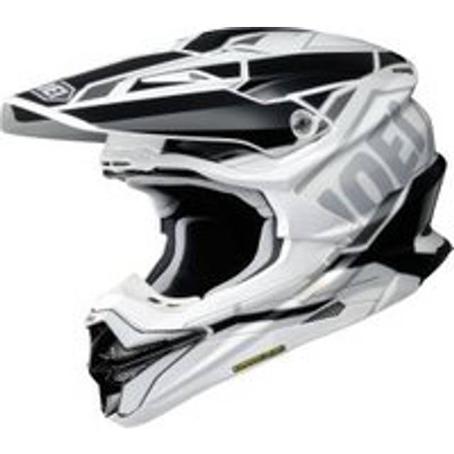 Shoei VFX-WR Allegiant Motocross Helmet XXL White Black (TC-6)
