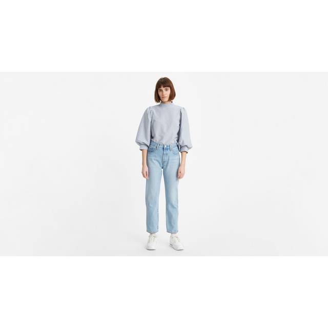 Levi's 501&reg; Crop - Luxor Blue, Denim, Size 32, Length 30, Women -  length 30,32