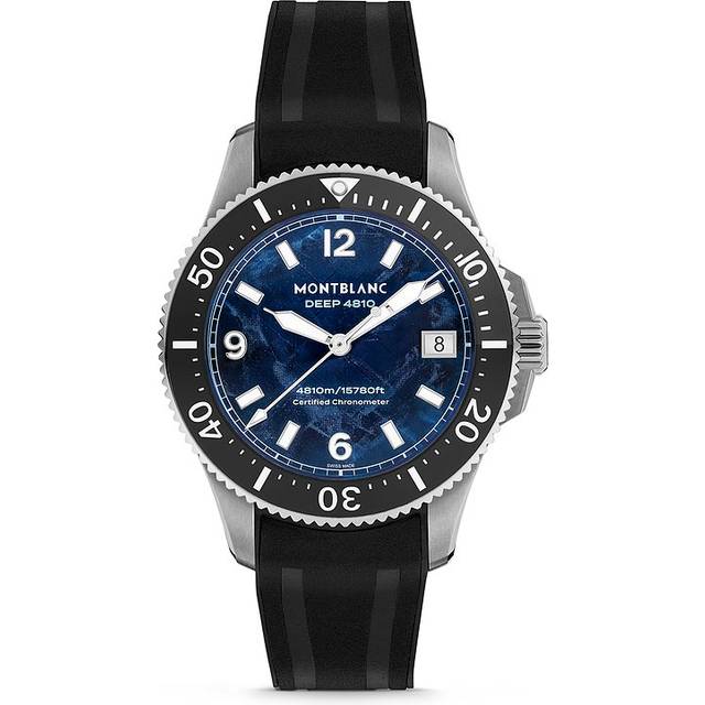 Montblanc Herrenuhr Montblanc Iced Sea Collection MB133268 - silber