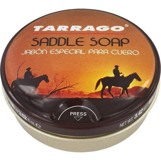 Saddlery Special Leather Soap 100 ml | Clean Leather Smooth, Especially Saddlery | Leather Shoe Cleaner | Shoe Care | Natural color