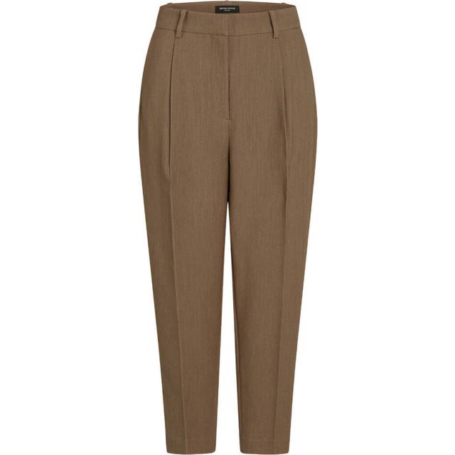 Bruuns Bazaar CindySus Dagny Pants - Shitake Melange