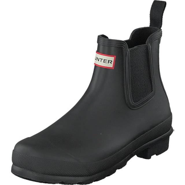 Hunter Women's Original Chelsea Boots Wellington Black - UK 6
