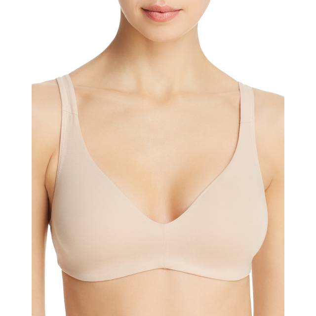 Hanro Womens 0274 Beige Sensation Soft Cup Stretch-cotton Bra 34a - 0274 beige