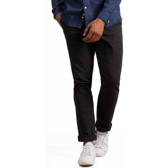 Lyle & Scott Skinny Fit Cotton Chinos Black