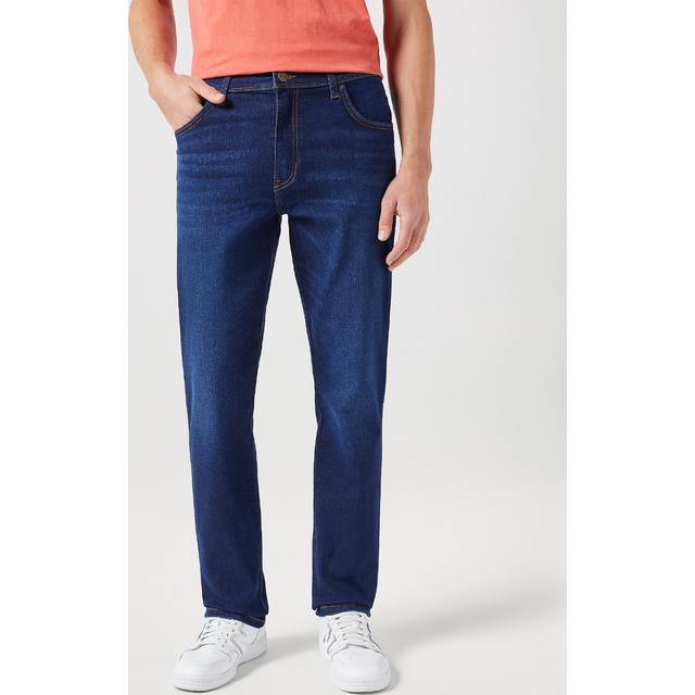 Wrangler Texas Slim Denim Jeans Night Shade