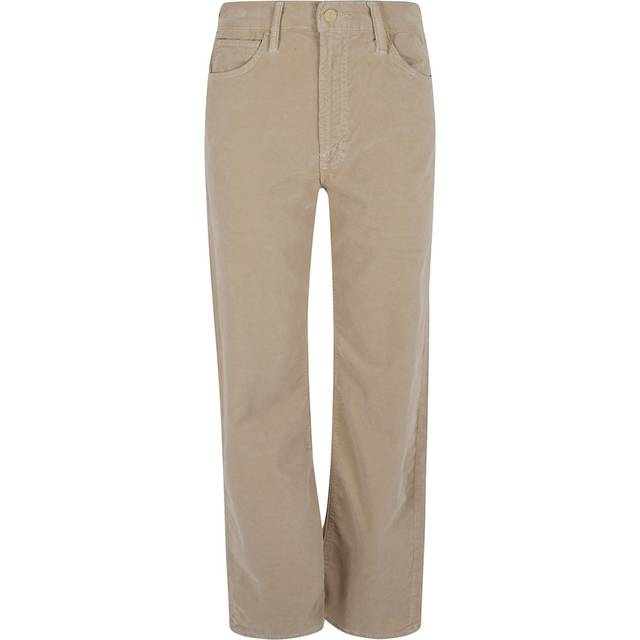 MOTHER The Dodger Sneak Taos Taupe Straight Leg Jean