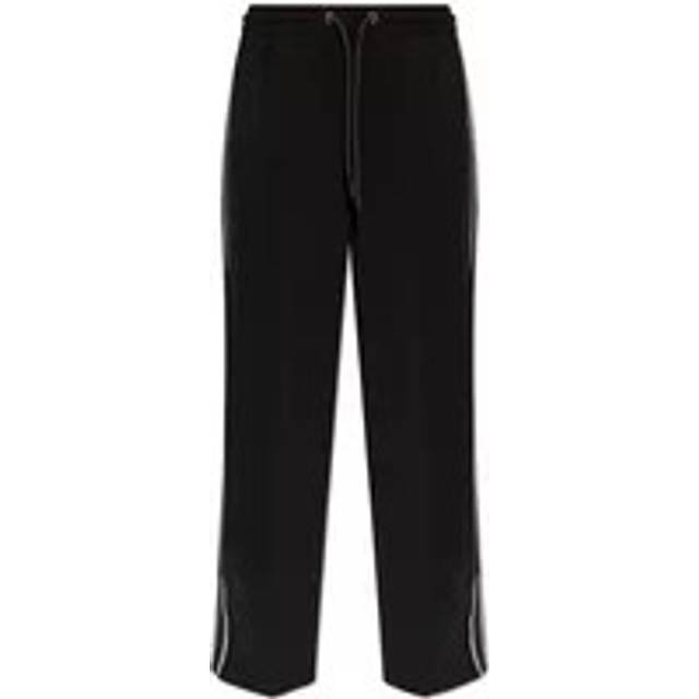 Moncler, Byxor, Dam, S, Svarta Sweatpants Höst-Vinter 2024 Kollektion - black (S)