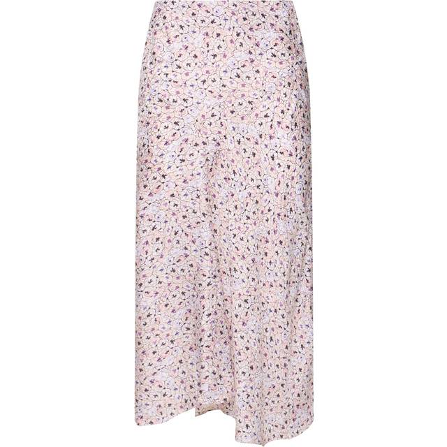 Lisanne Printed Silk Blend Midi Skirt - multi (34 - 42)