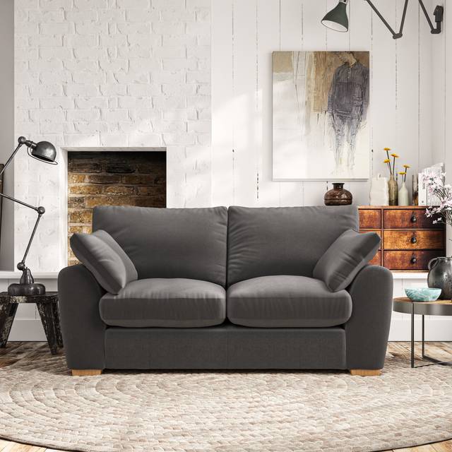 Madison Large 2 Seater Sofa - House Velvet Charcoal