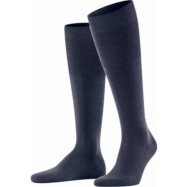 FALKE Airport Space Blue knästrumpor herr, Fil d'Ecosse - 43-44