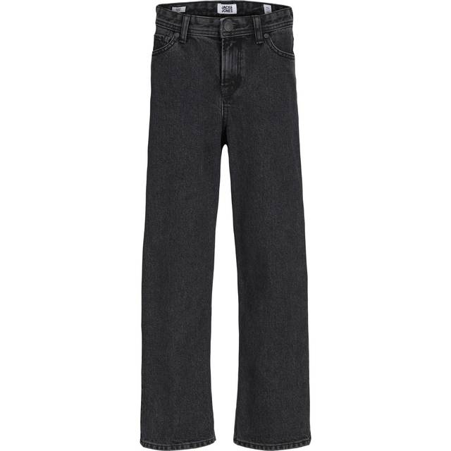 JACK & JONES barn baggy fit jeans JJIALEX JJORIGINAL AKM 823 NOOS JNR Baggy Fit jeans Junior, Svart denim, 170