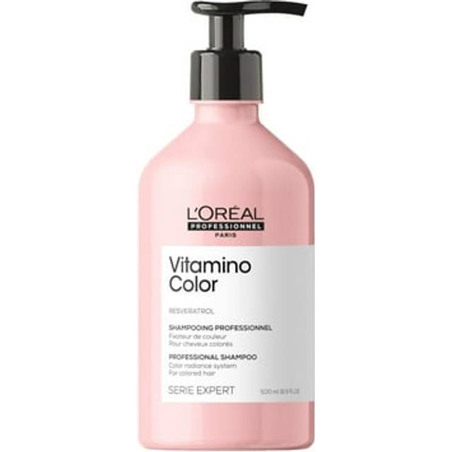 L'OrÃ©al Professionnel Vitamino Color Coloured Hair Shampoo, With Resveratrol, To Help Protect and Nourish, Serie Expert, 500ml