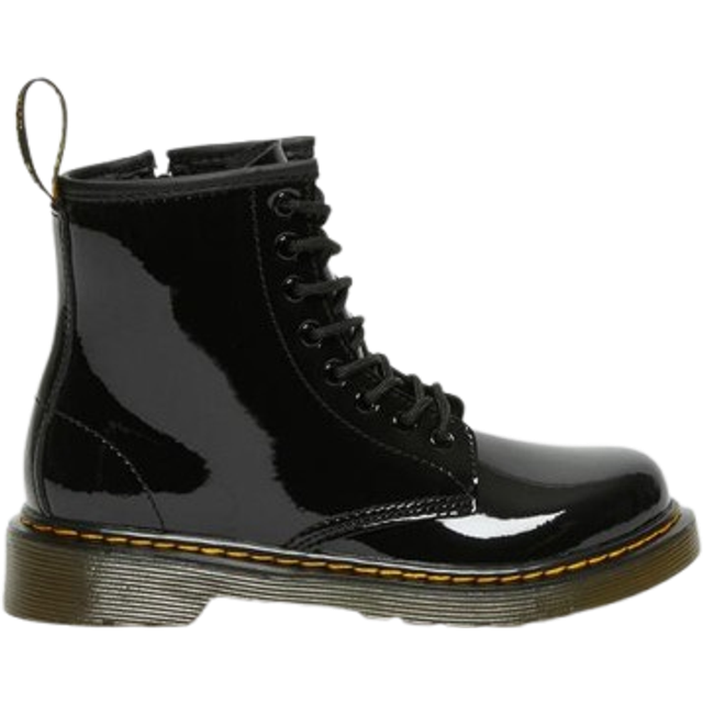 Dr. Martens  Mid Boots JR BLACK PATENT LAMPER  - 3 kid - Black - 3 kid