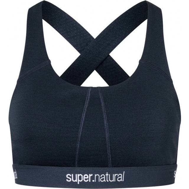 super.natural - Women's Feel Good Bra - Sports bra size M, blue