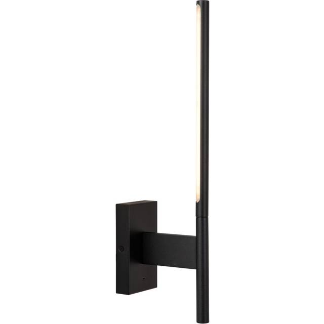 Lucide Finan Wall Light - Led 2700K - With Usb Charging Point - Black, Black