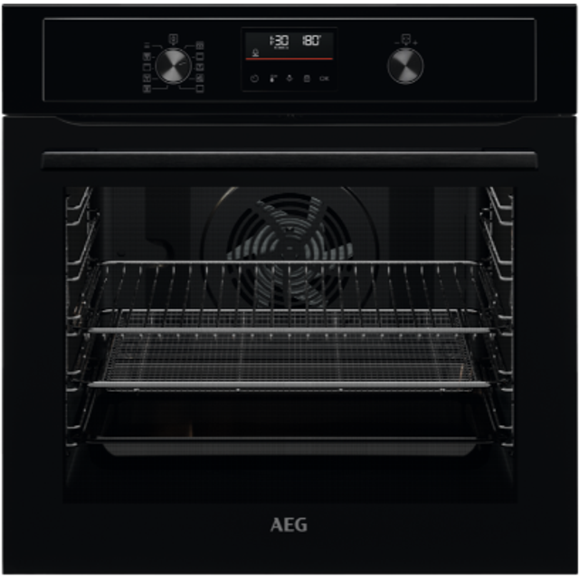 AEG BPX535A61B - EX DISPLAY Series 6000 Pyrolytic Multifunction Single Oven - BLACK