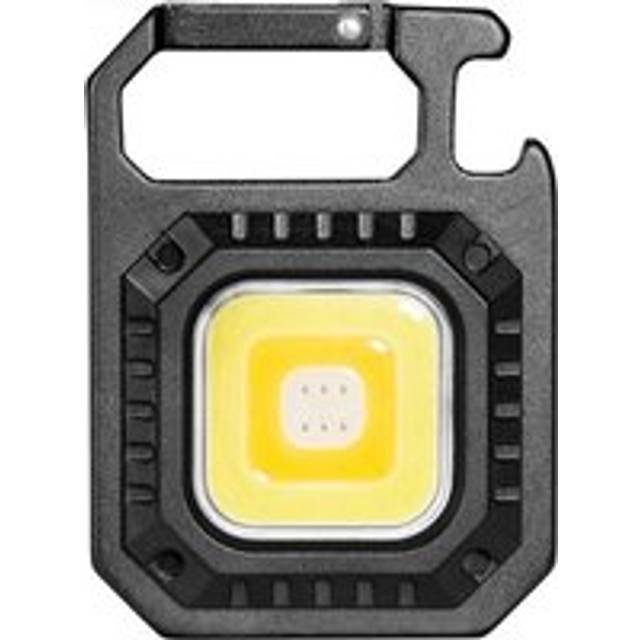 Mini led Flashlight Work Light cob Pocket Keychains usb Rechargeable Outdoor Camping Lamp with Corkscrew