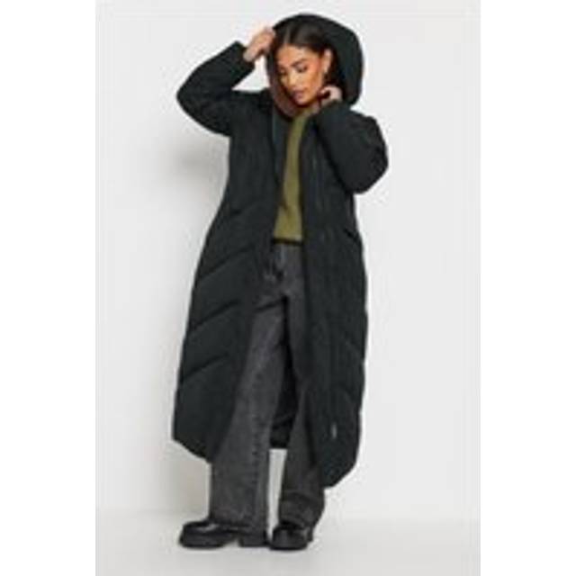 Pixiegirl Black Padded Maxi Puffer Coat 8 Pixiegirl | Petite Women's Puffer Coats