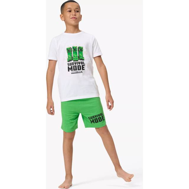 Boys Minecraft Pyjamas | Angel & Rocket / 3-4 yrs - Multi