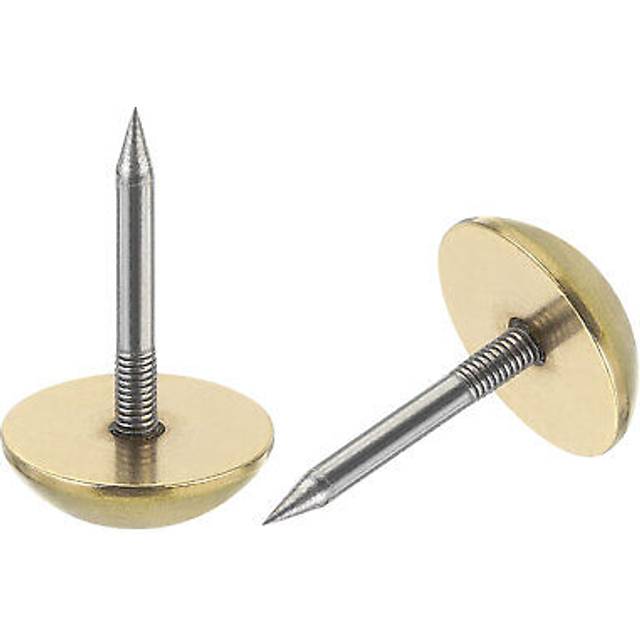 20pcs solid brass tacks, 18 mm retro upholstery nails tack for furniture